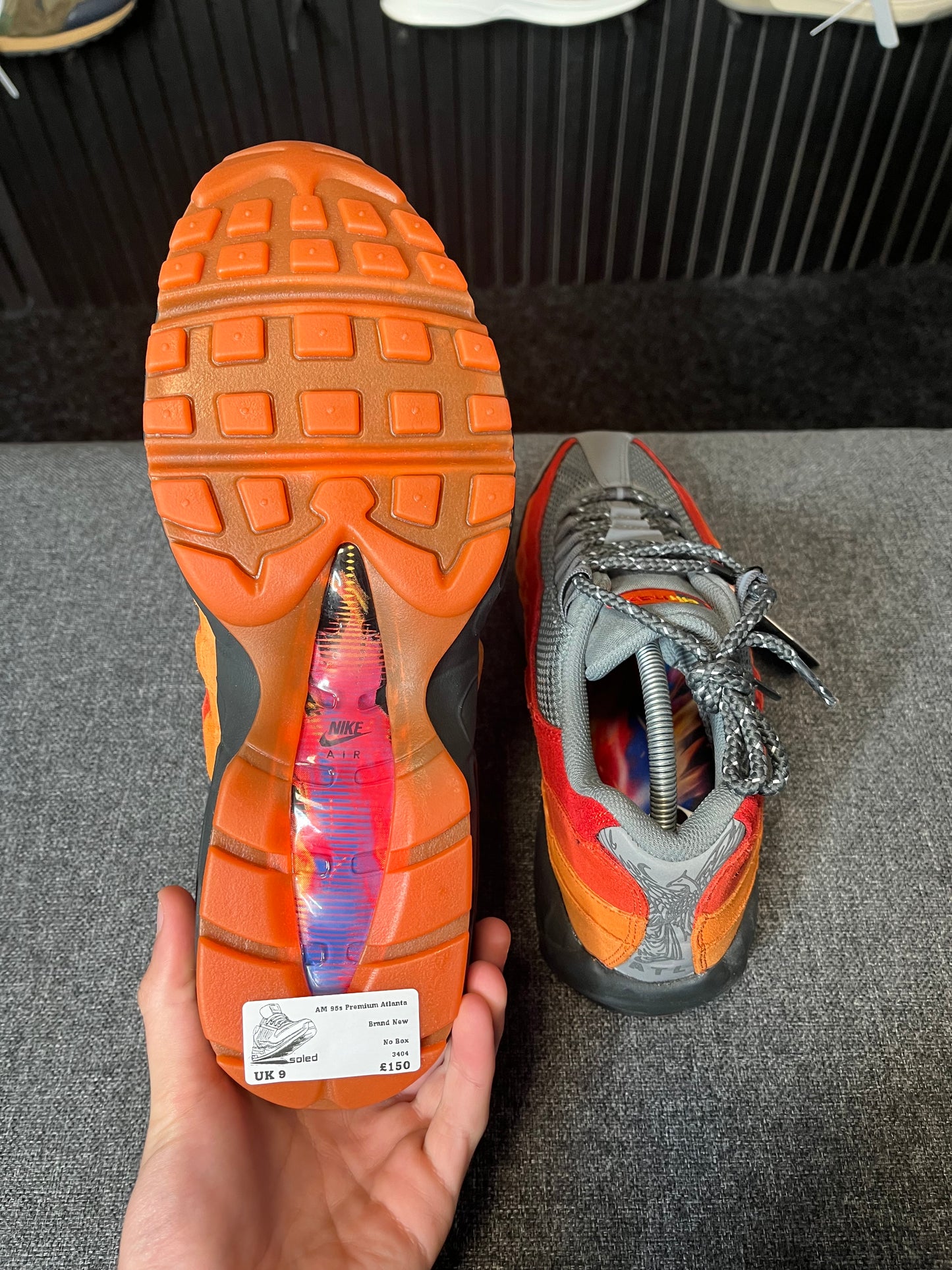 Air Max 95s Premium Atlanta UK 9 3404