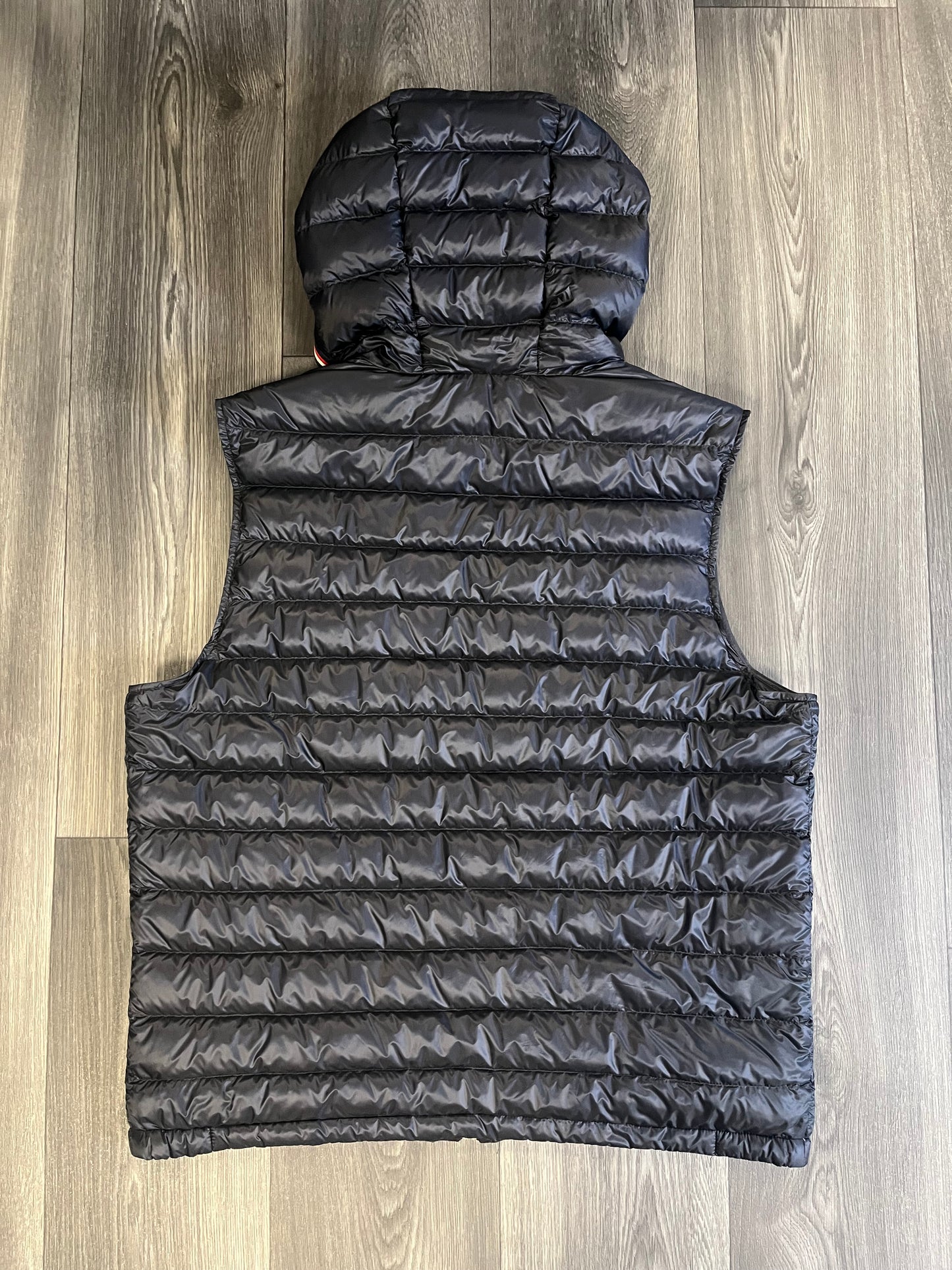 Moncler Navy Gilet Size 6 - XL 3689