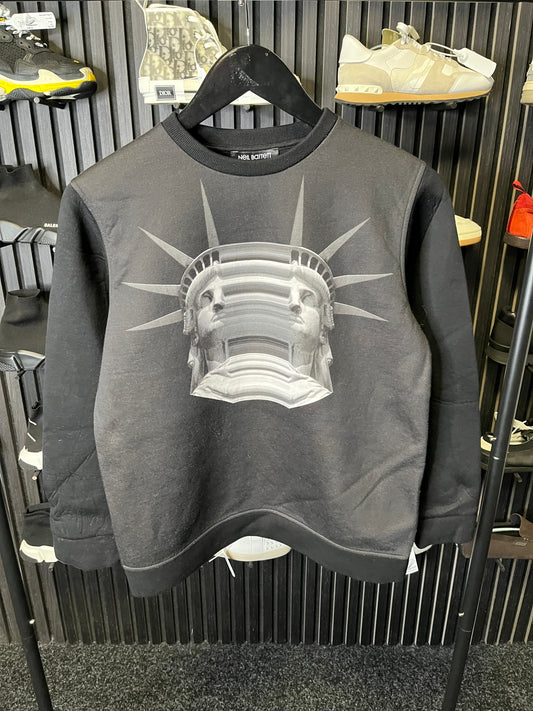 Neil Barrett Liberty Sweater Black Age 14 3139