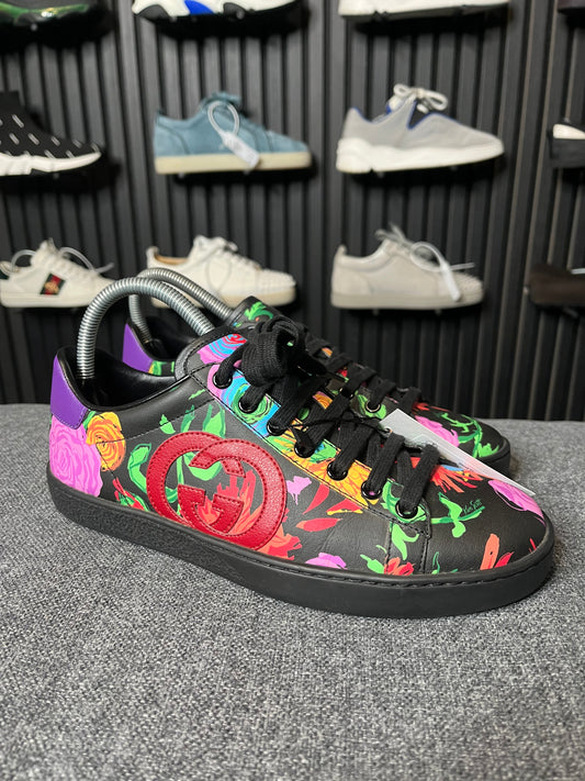 Gucci Ace Floral Ken Scott UK 4.5 2952