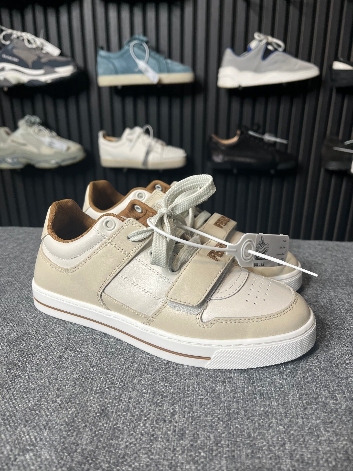 Fendi Beige Trainers UK 13K 2812