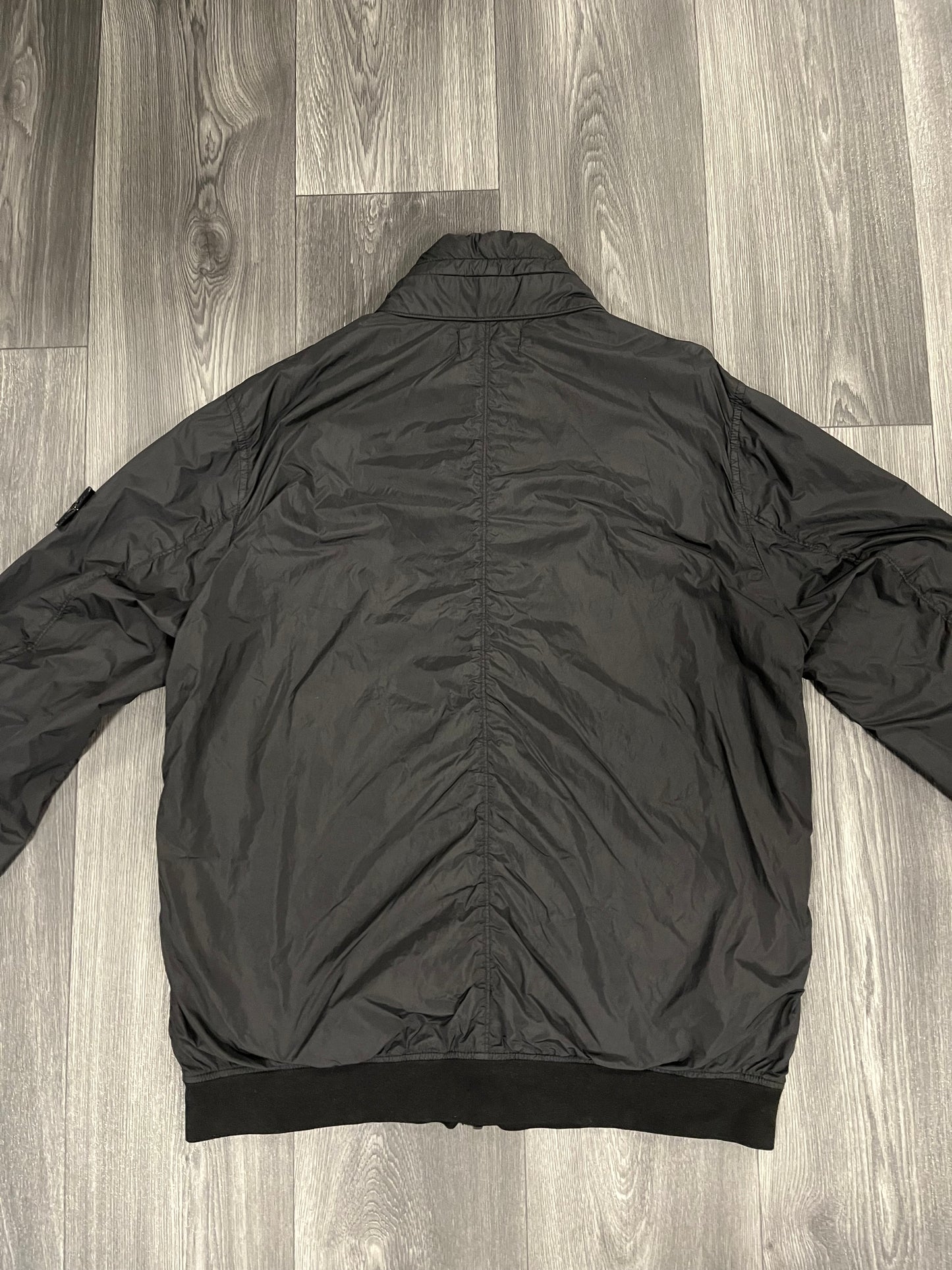 Stone Island Garment Dyed Crinkle Reps Jacket Black XL 3660