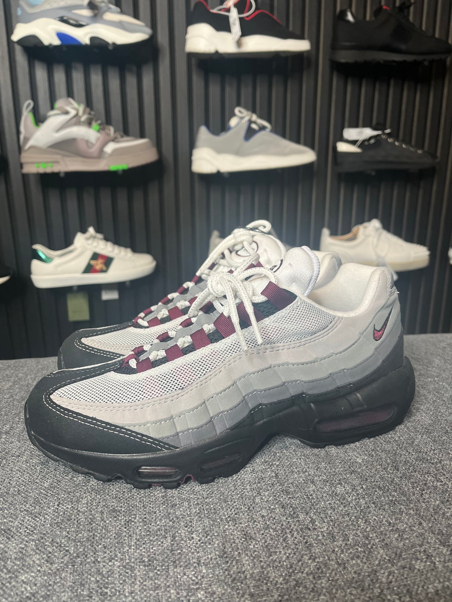 Nike Air Max 95s Beetroot 3215 UK 7.5