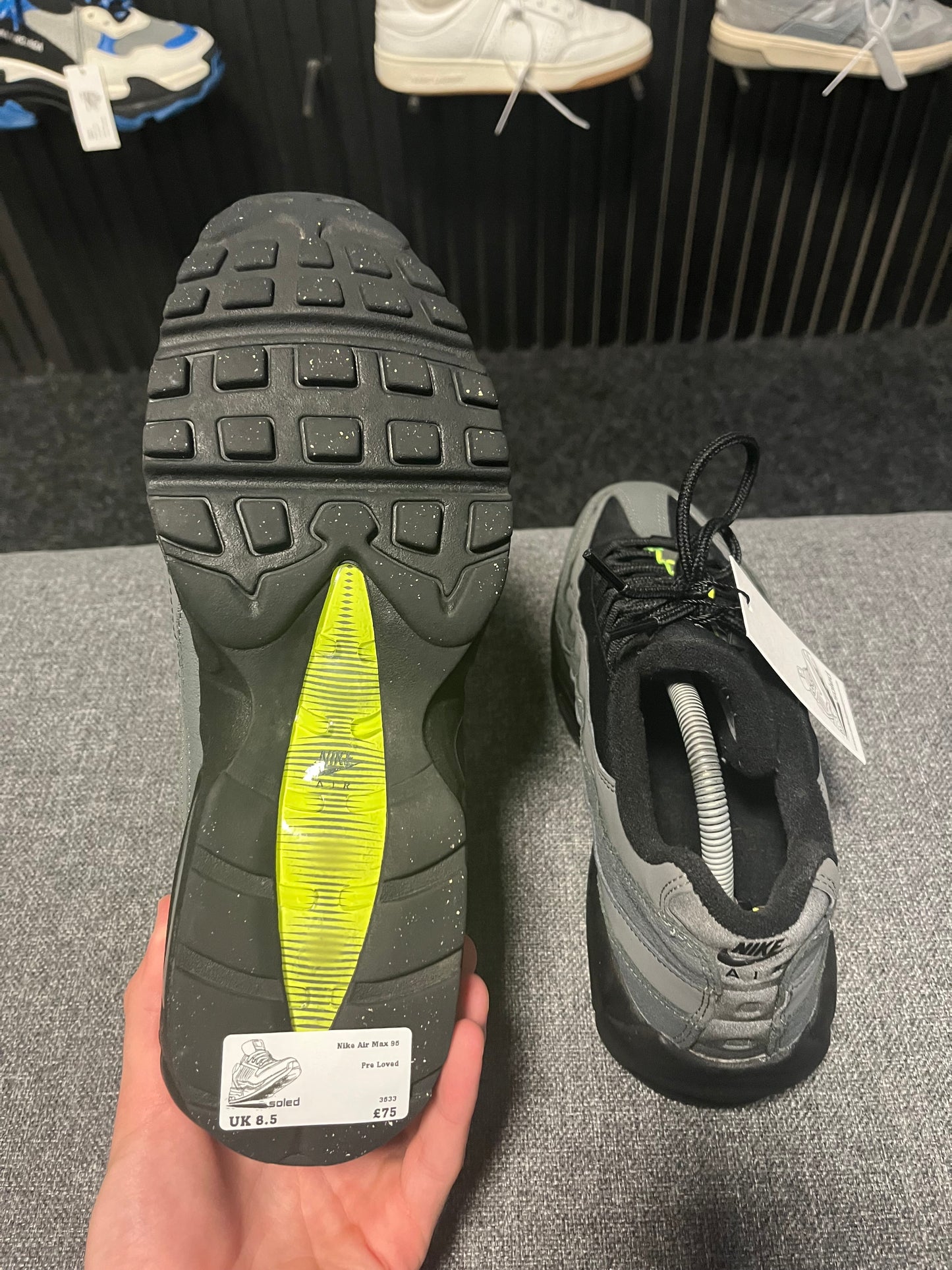Air Max 95s Iron Grey Volt UK 8.5 3533