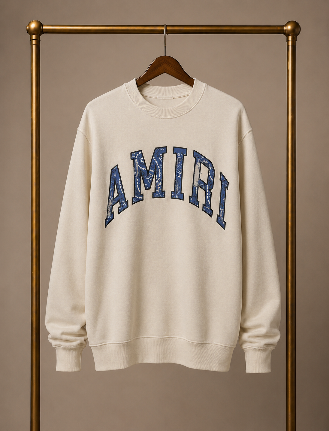 Amiri Bandana Sweater Small 3397