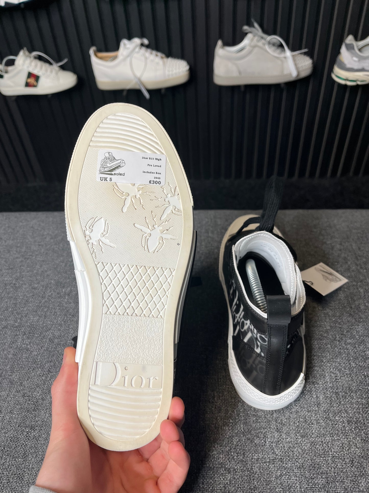 Dior B23 High UK 5 2949