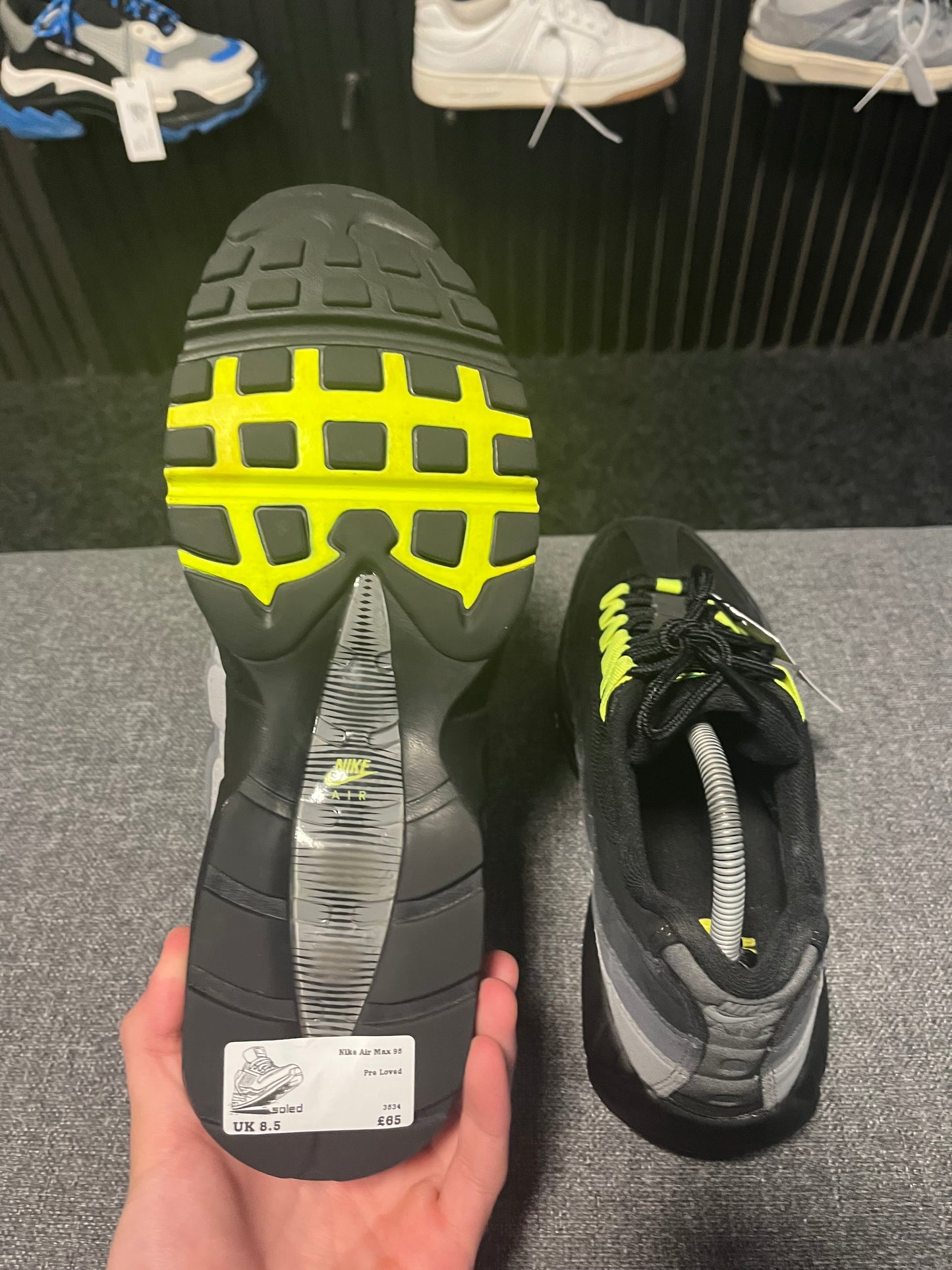 Air Max 95s Reverse Neon UK 8.5 3534