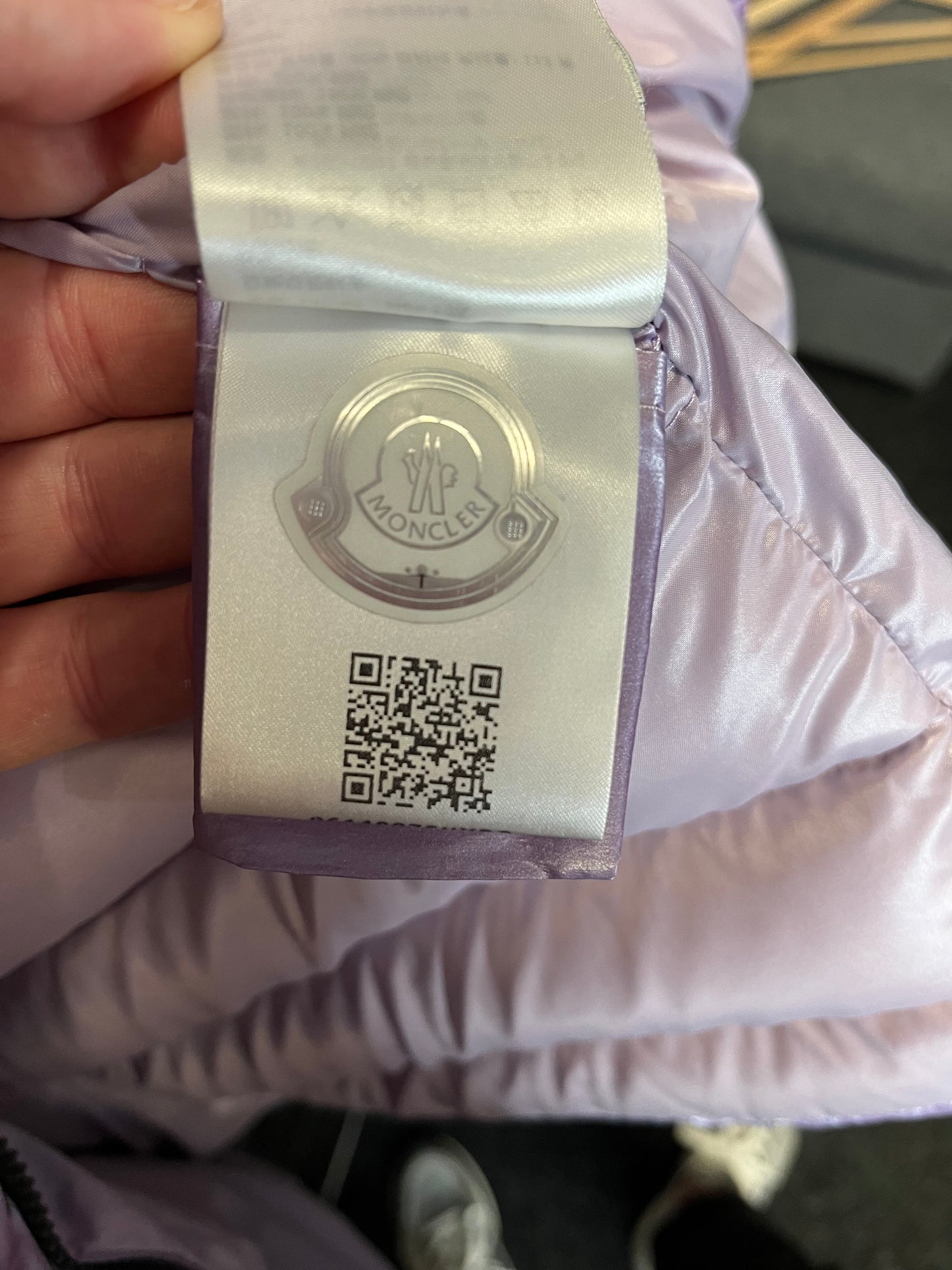 Moncler Bady Jacket Purple Age 10 2761
