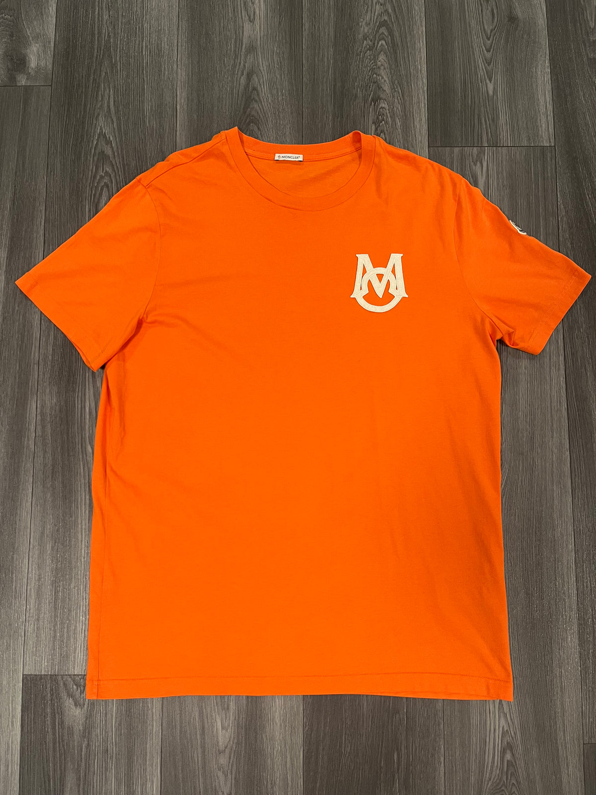 Orange Moncler Tee XXXL 3813