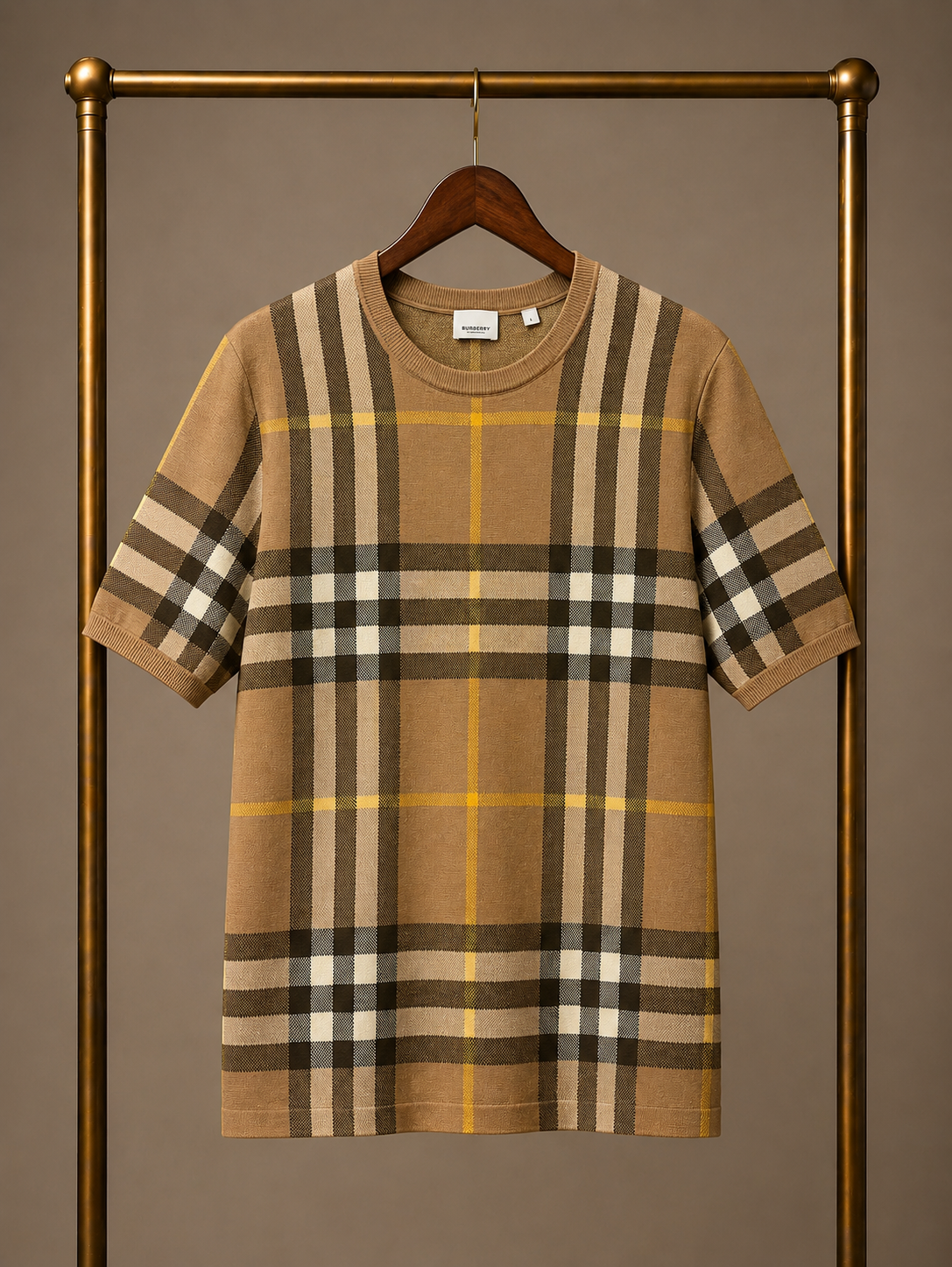 Burberry Check WellMan Tee Small 3546