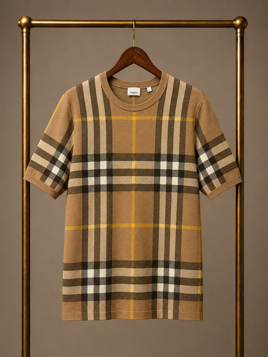 Burberry Check WellMan Tee Small 3546