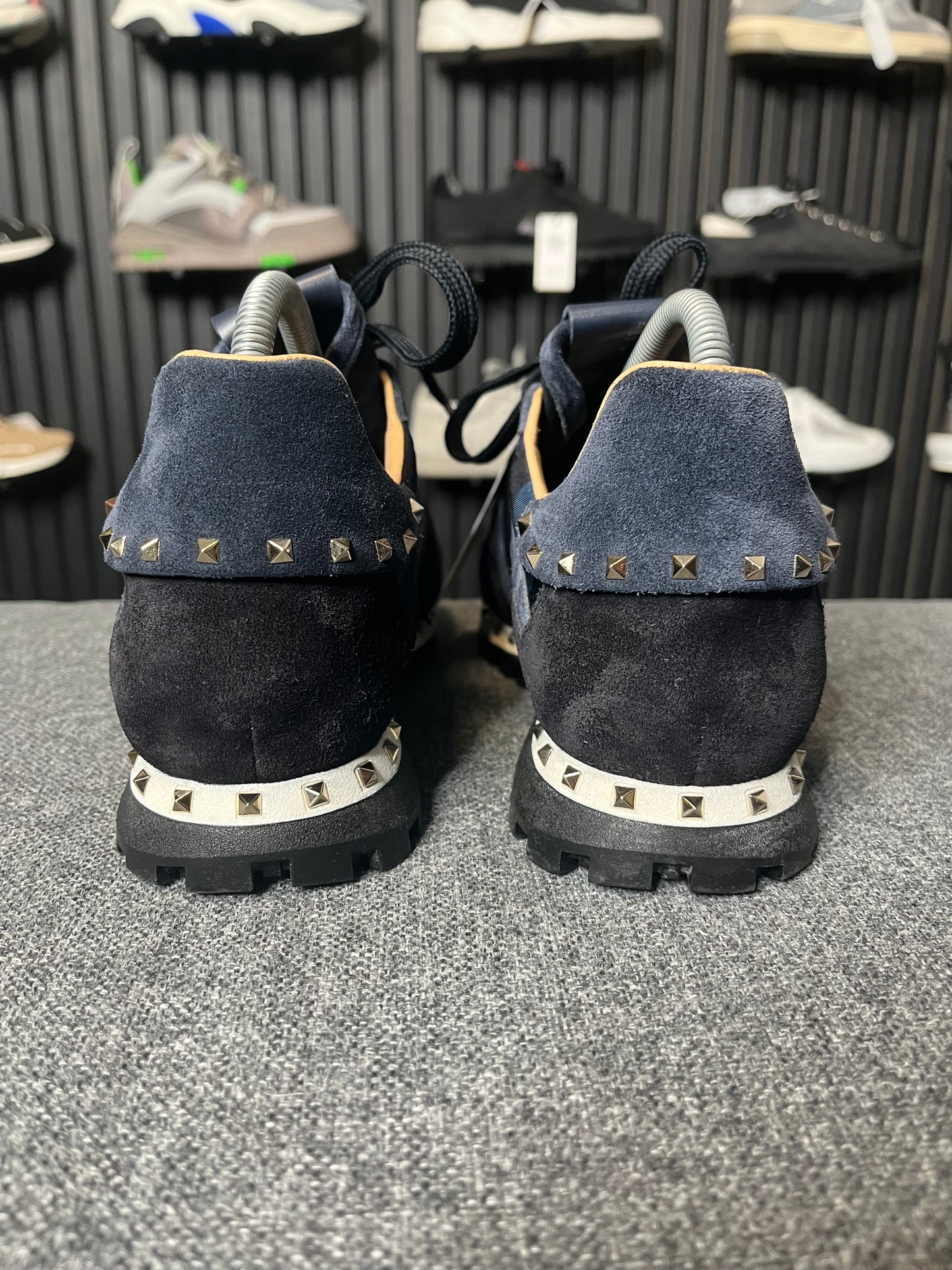 Valentino Rockstud Navy Camo UK 7.5 3310