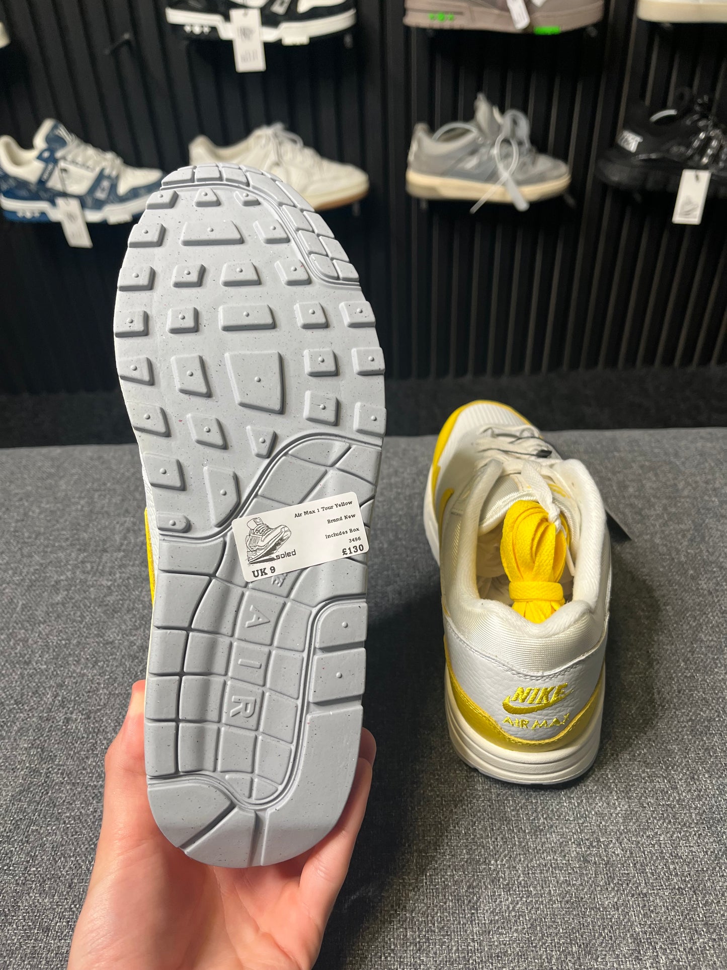 Air Max 1 Tour Yellow UK 9 3496
