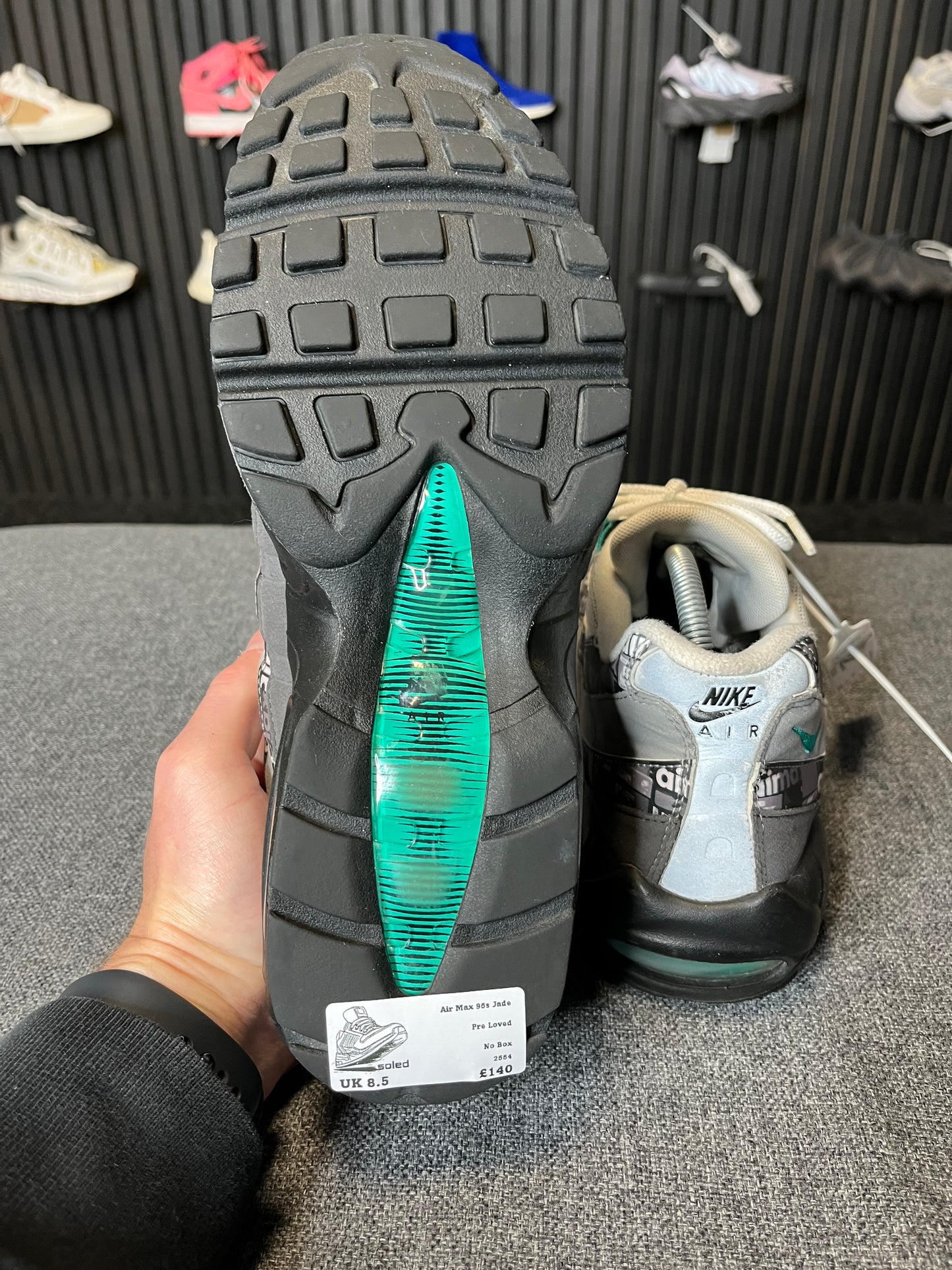 Air Max 95s Atmos Jade UK 8.5 2554