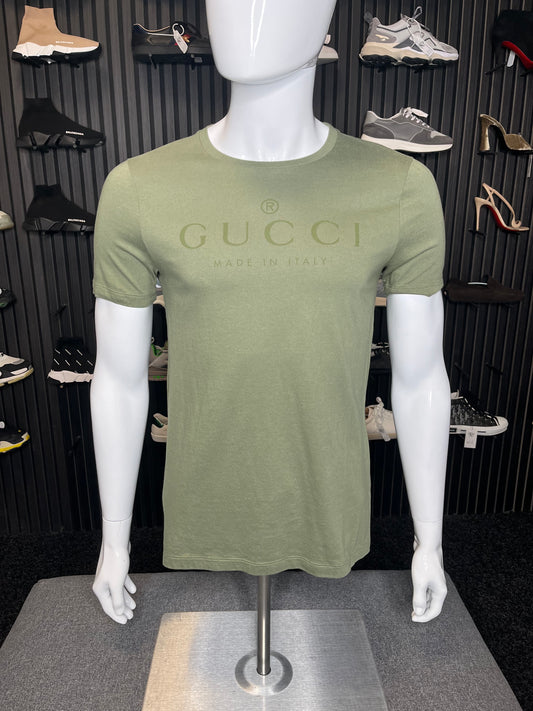 Gucci Tee Khaki Medium 3280