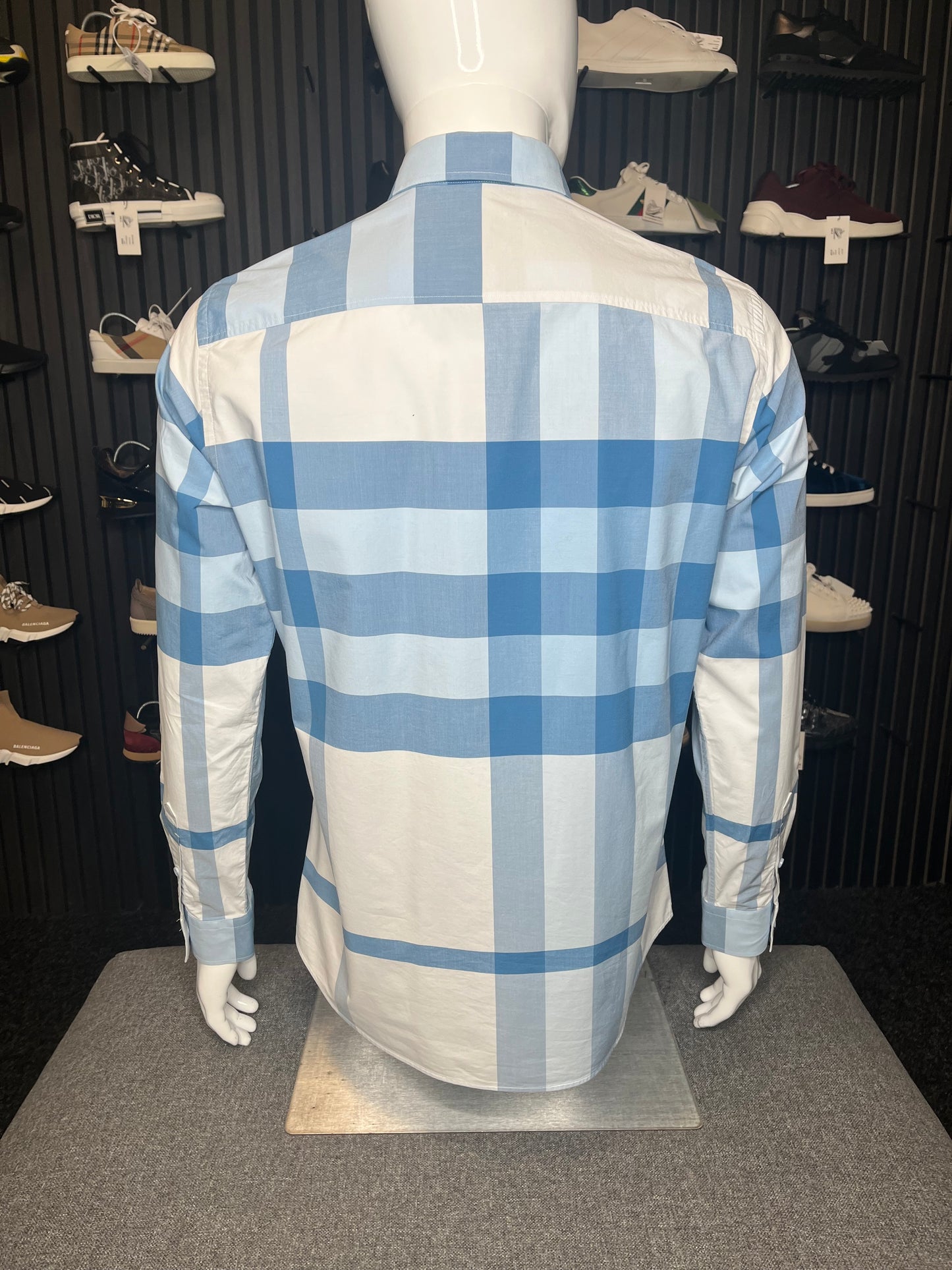 Burberry Blue Shirt Medium 3359