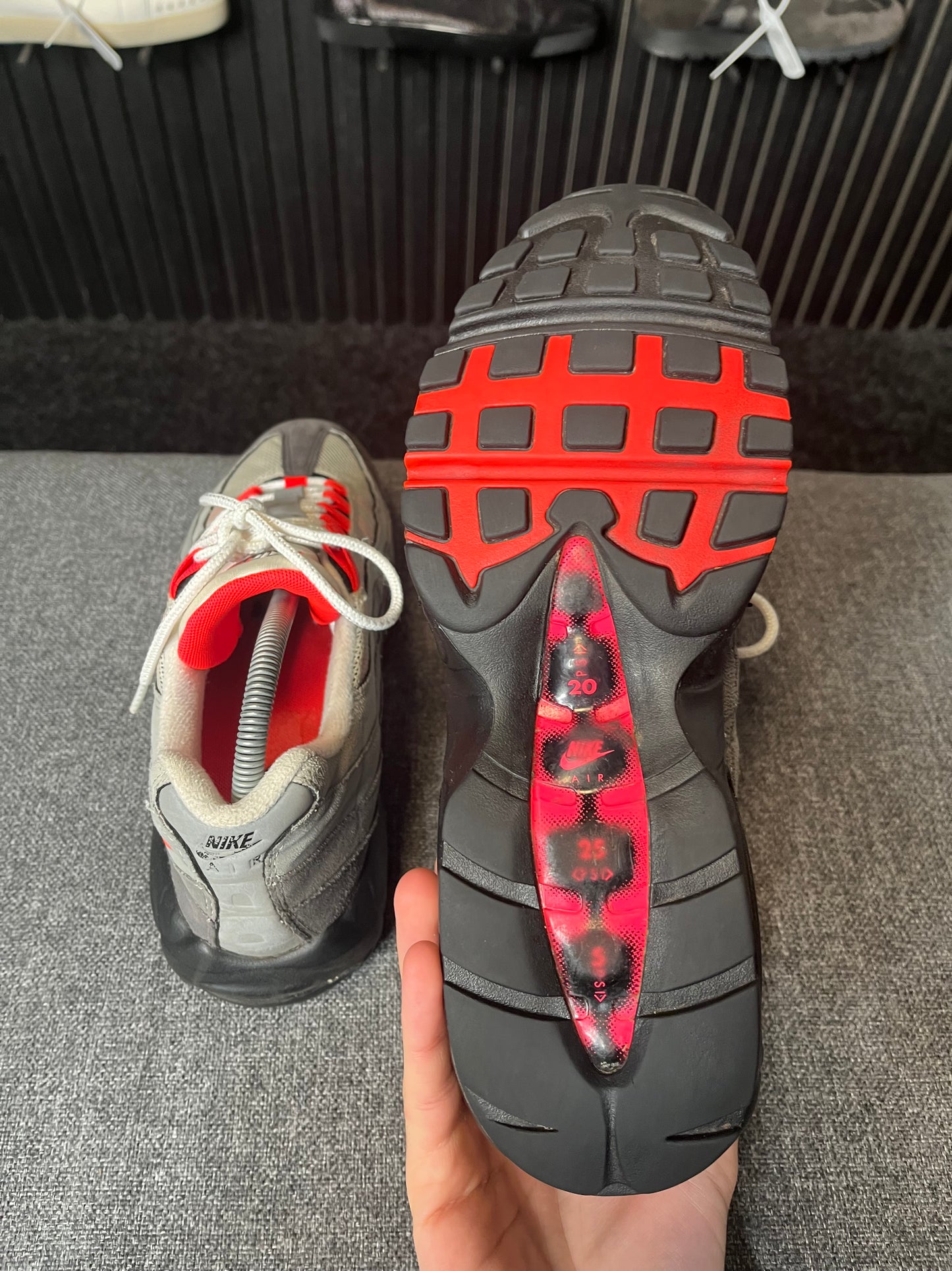 Air Max 95s Solar Red UK 7.5 2892