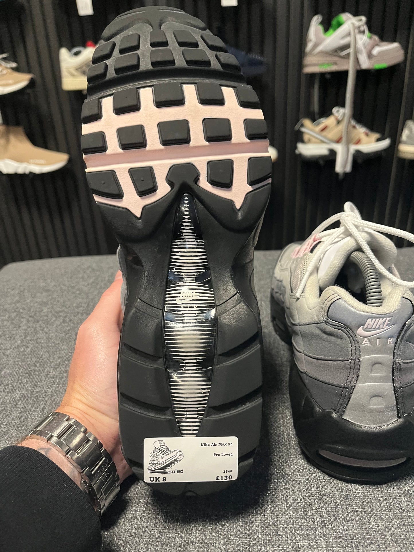 Nike Air Max 95 Pink Foam UK8 3645