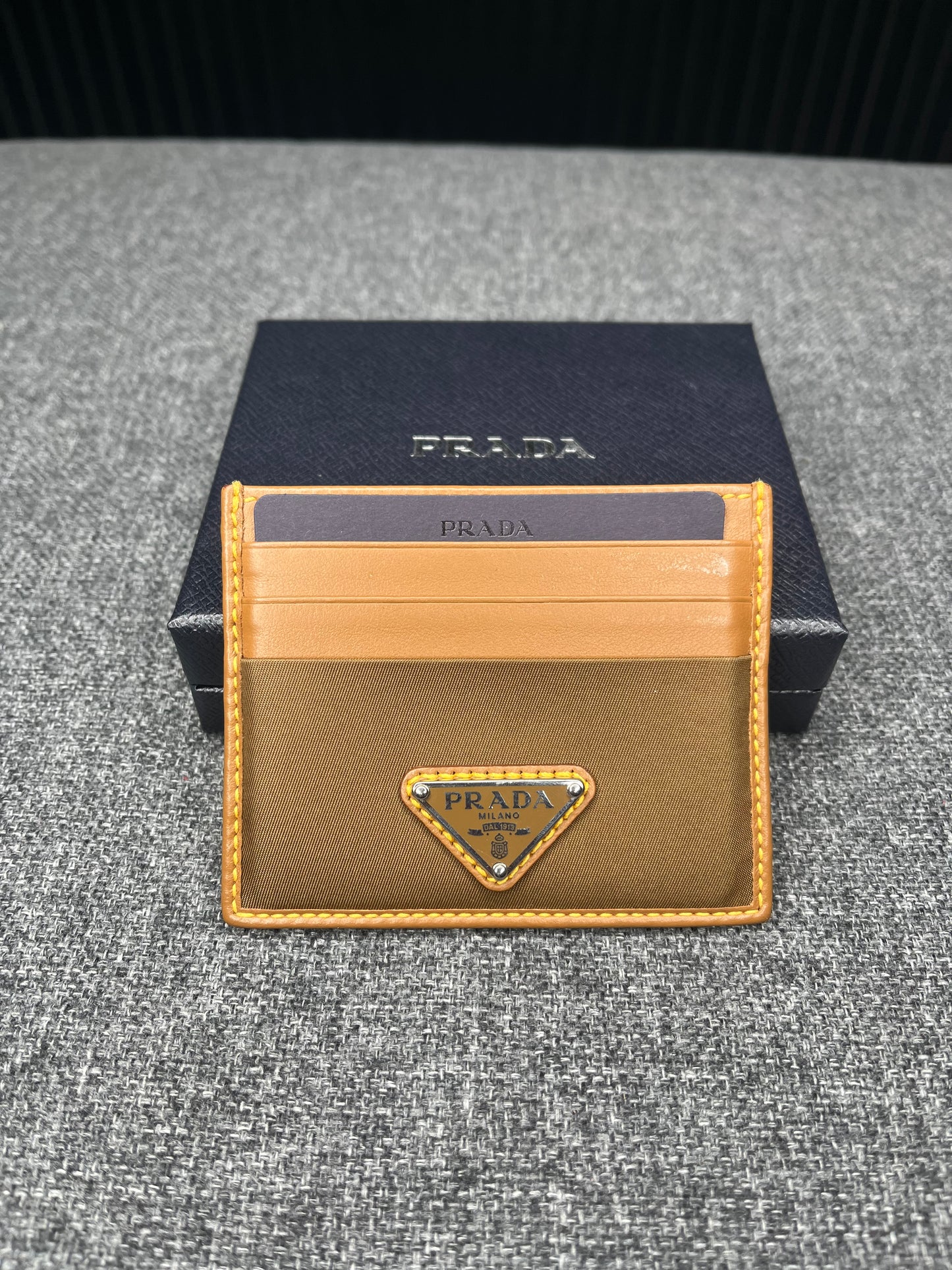 Prada Leather Cardholder 3293