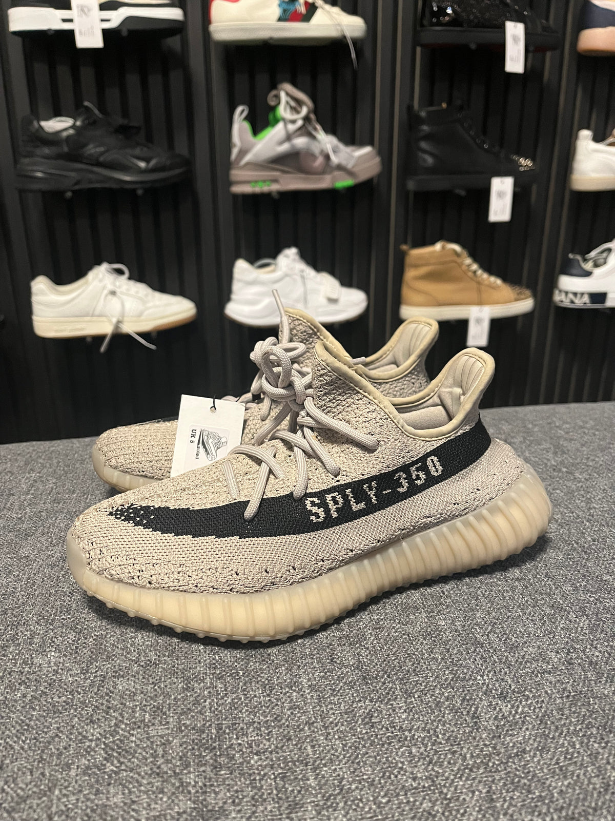 Yeezy 350 Slate UK 5 3807