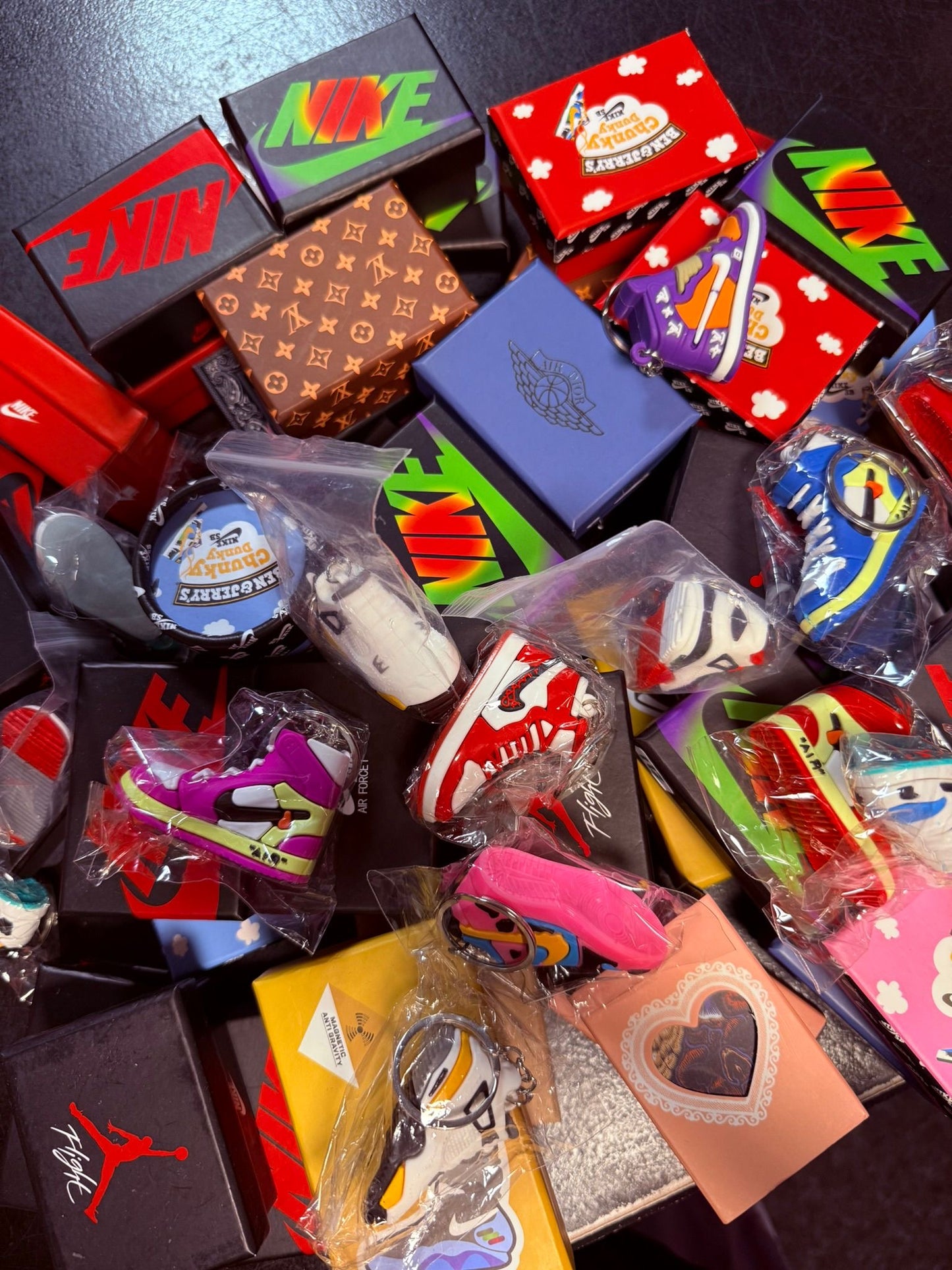 Mini Sneaker Keyrings 3445