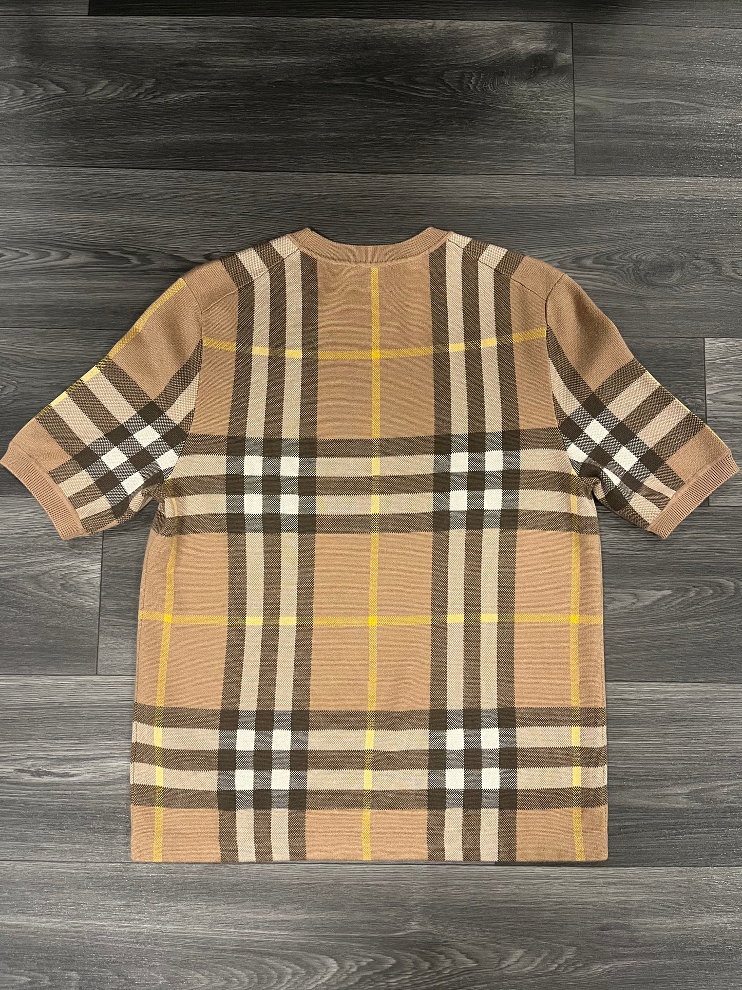 Burberry Check WellMan Tee Small 3546