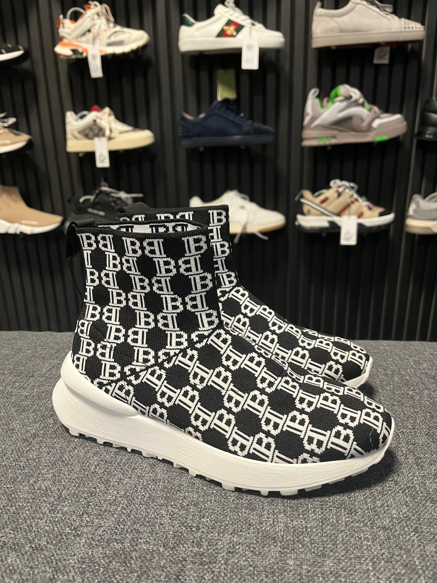 Balmain Mono Sock UK 3 3633