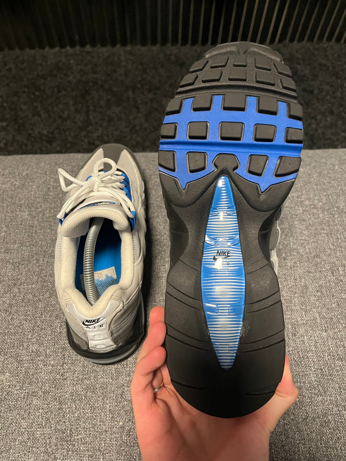 Air Max 95s Blue Spark UK 8 3624