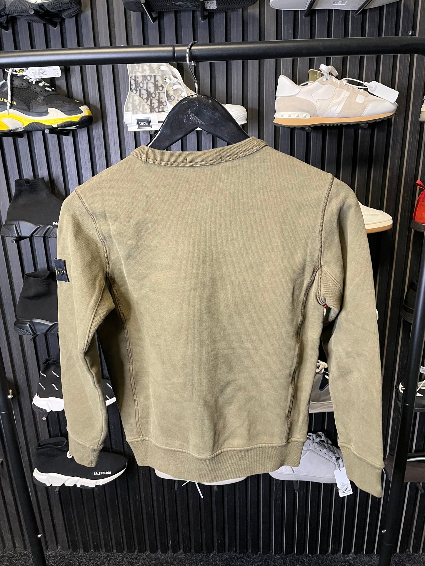 Stone Island Sweater Green Age 10 3161