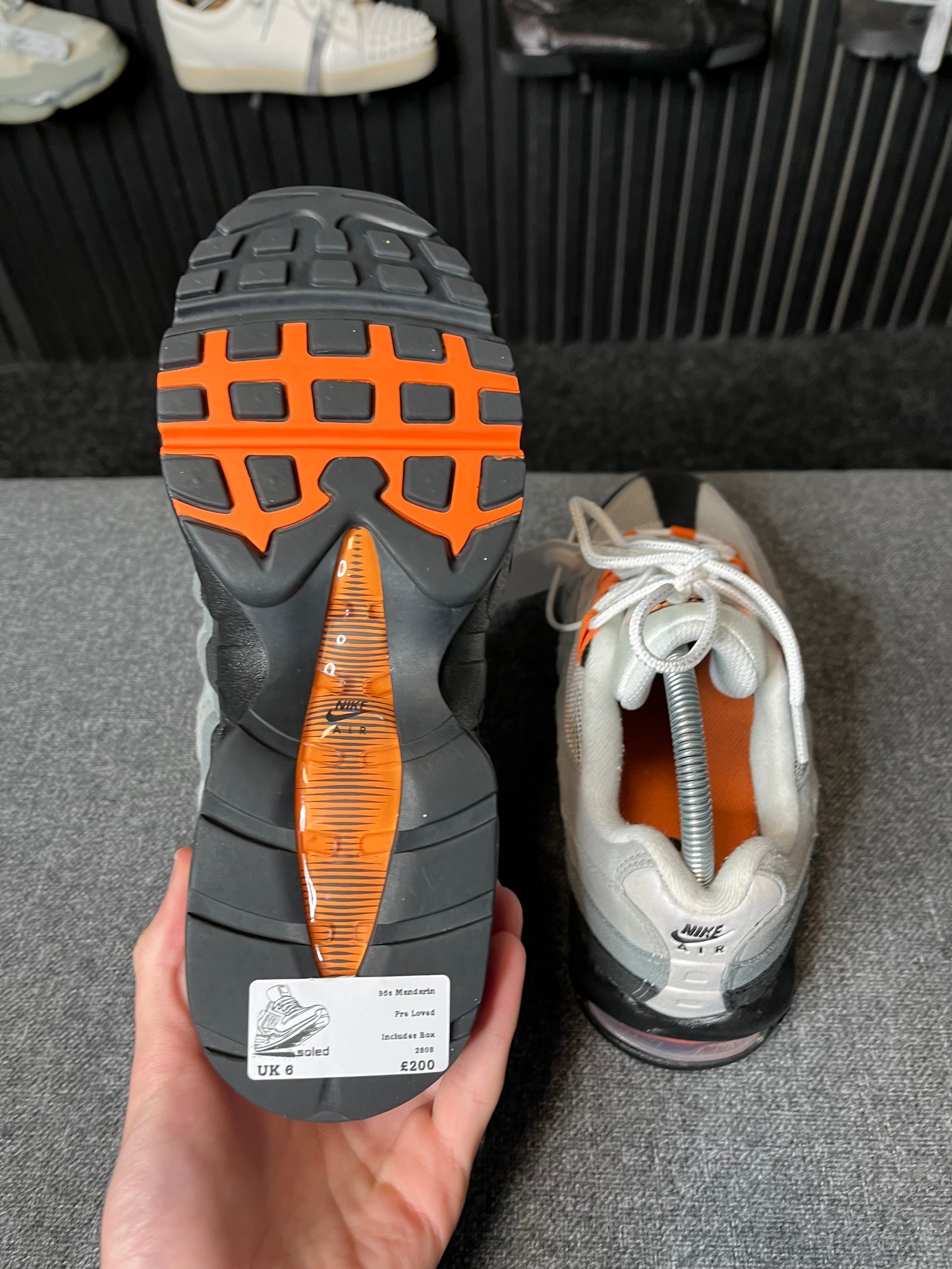 Air Max 95s Mandarin UK 6 2808