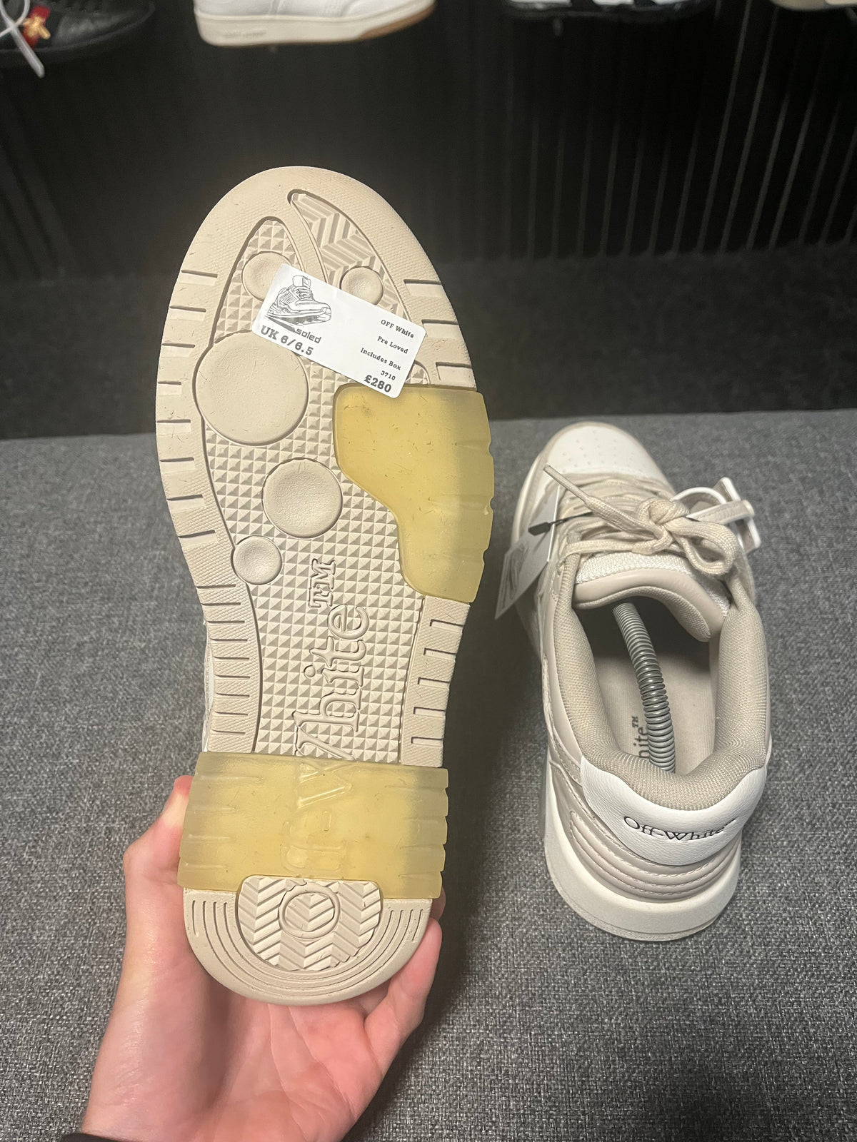 Off White Sneakers UK 6/6.5 3710