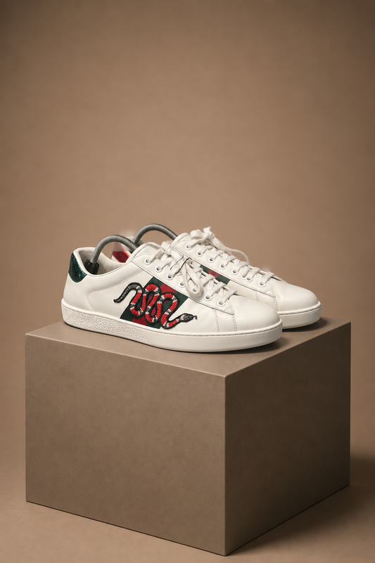 Gucci Ace Snake UK 9 3769