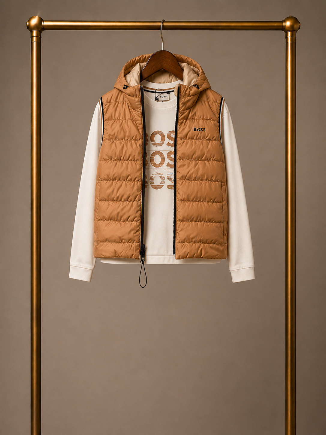 Hugo Boss Reversible Gilet + T-Shirt Age 2 3523