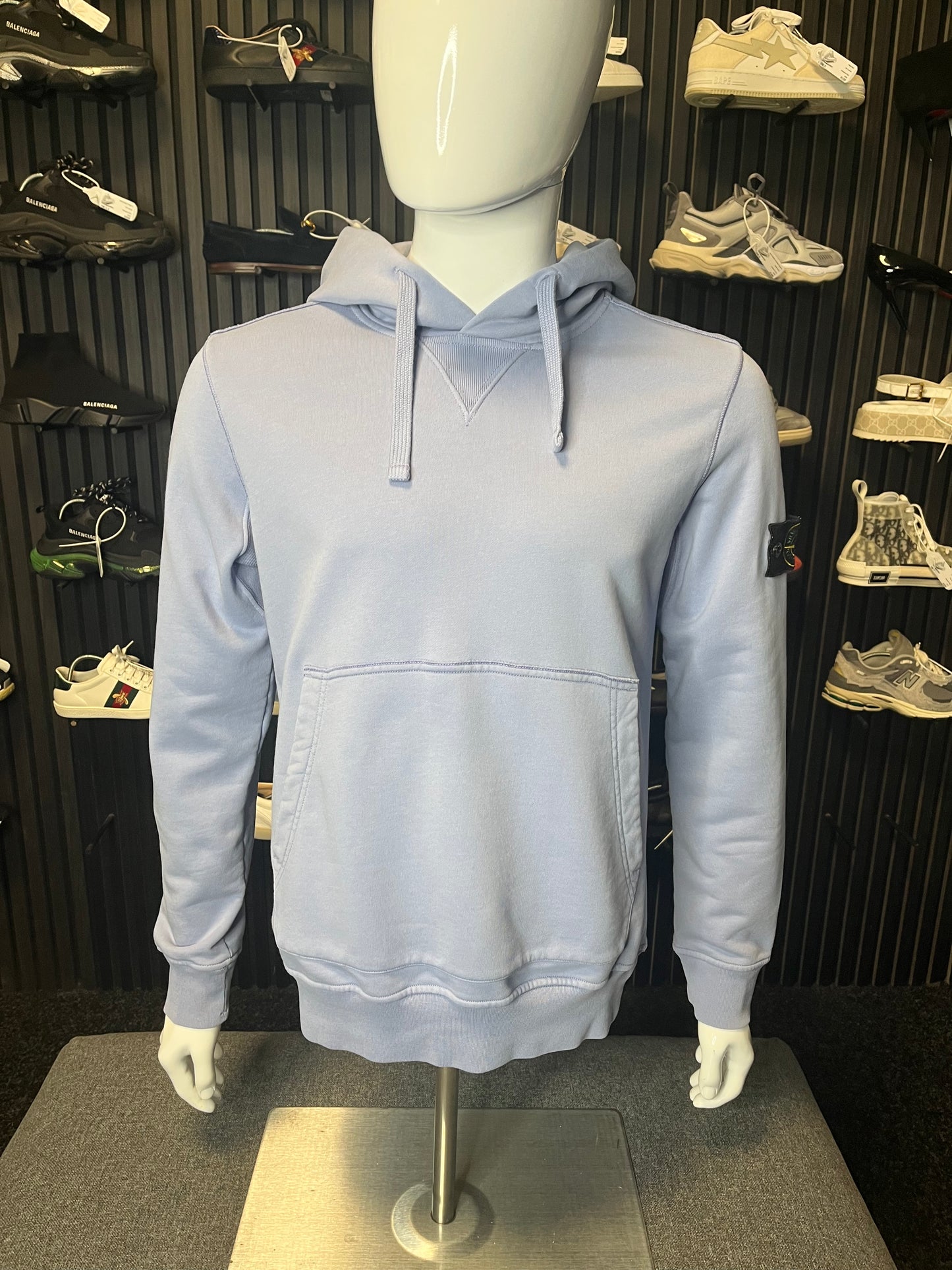 Stone Island Hoodie Light Blue 2862