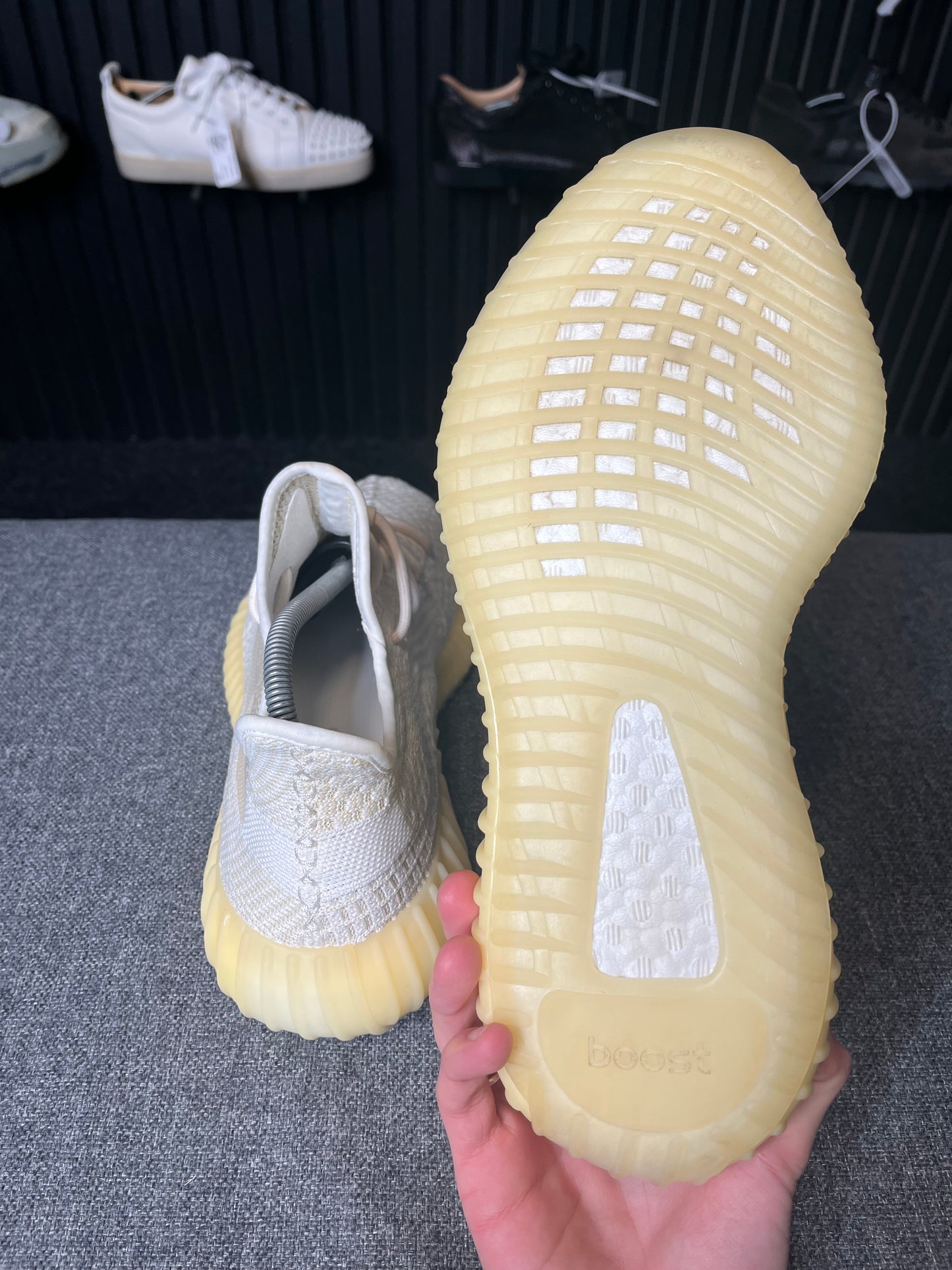 Yeezy 350 Natural UK 9.5 2833