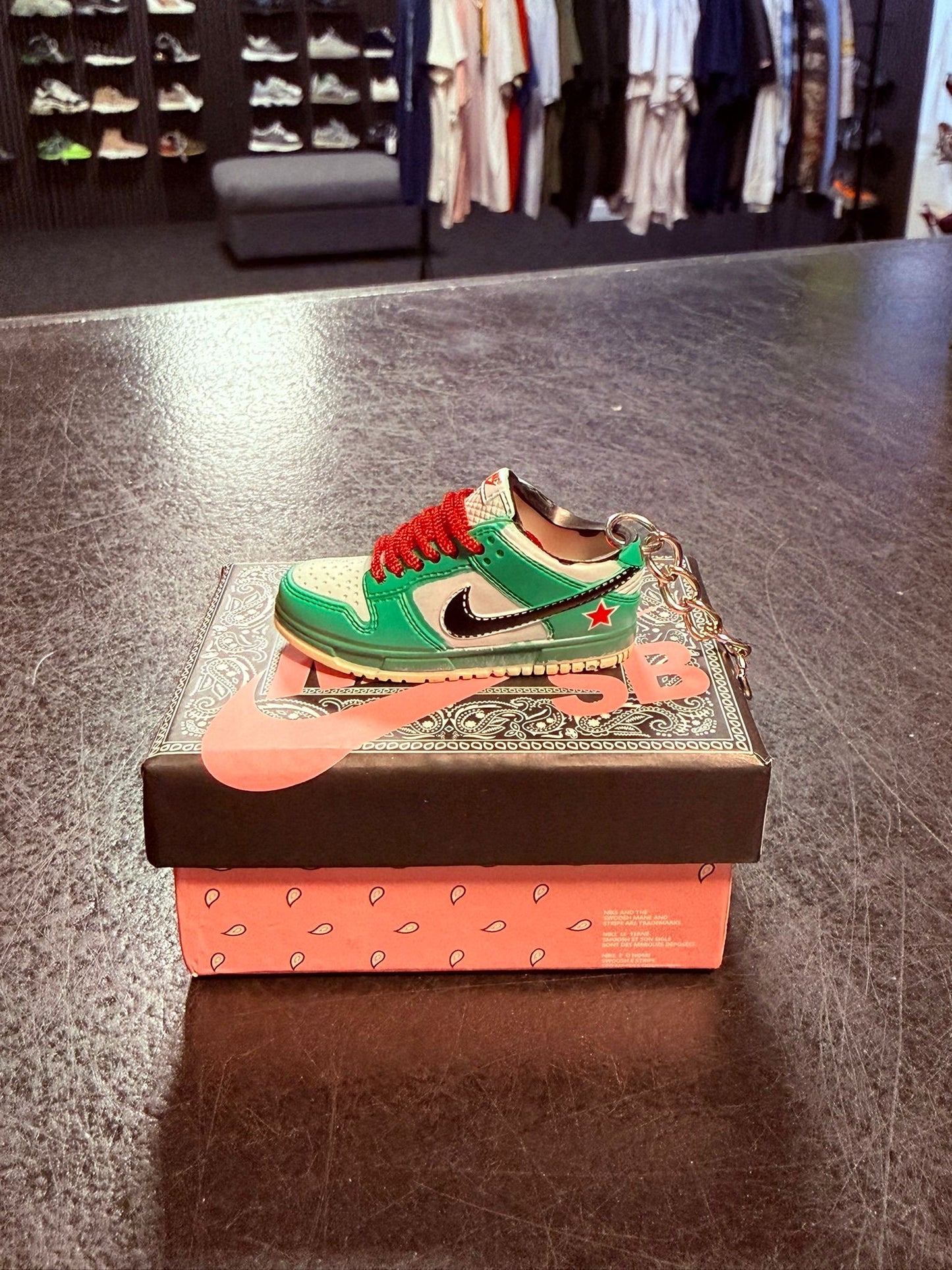 Mini Sneaker Keyrings 3445