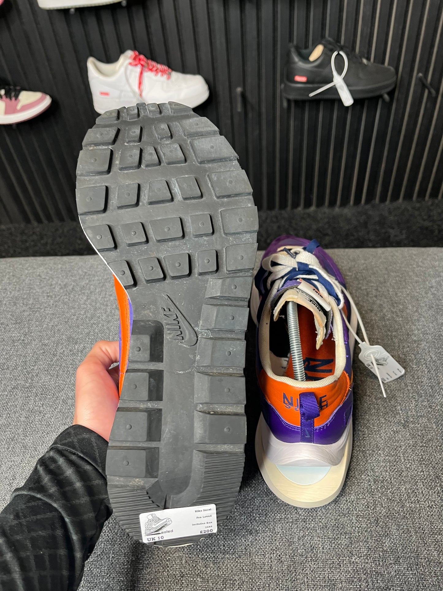 Nike Sacai Vaporwaffle UK 10 2446