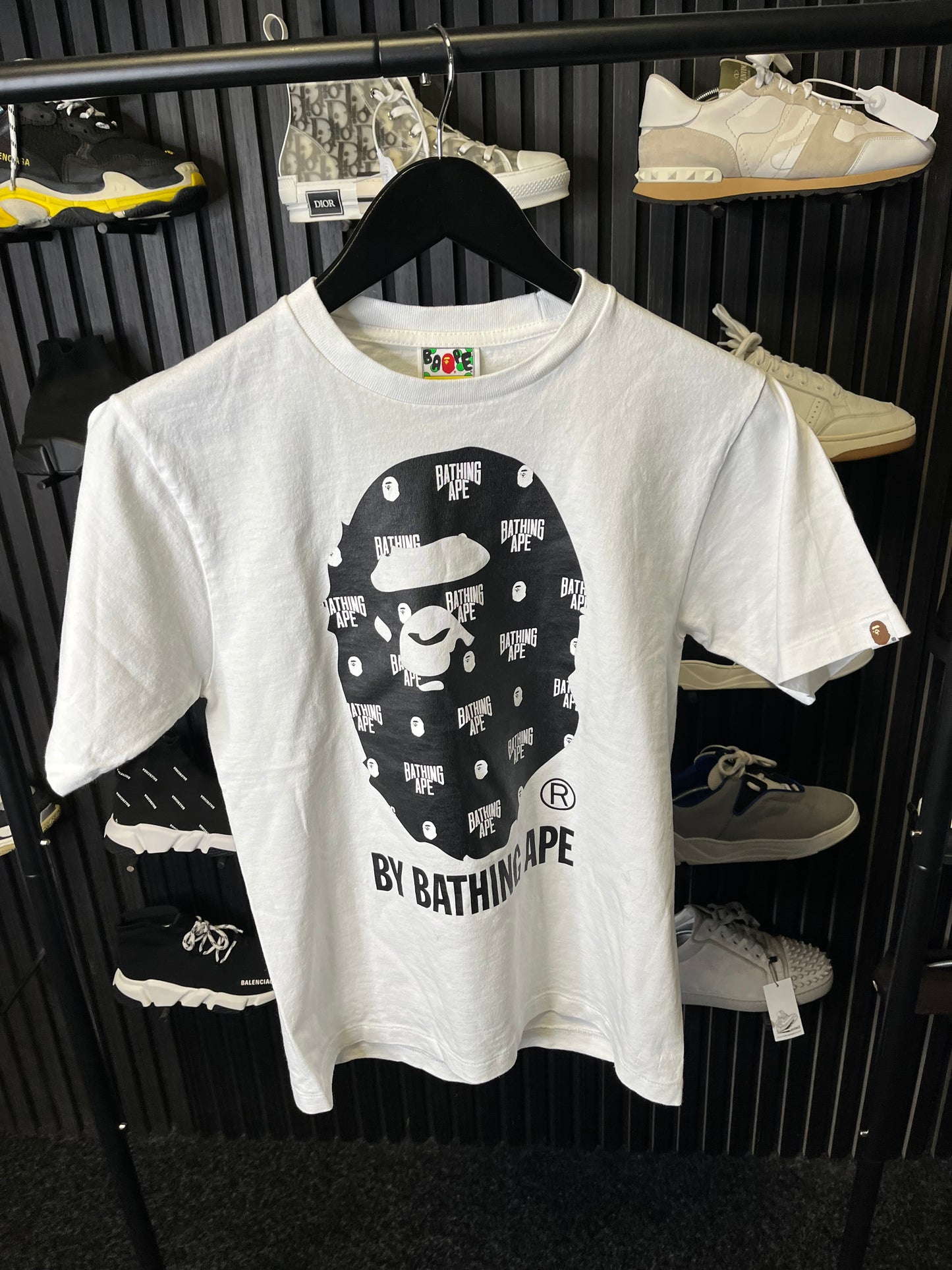 A Bathing Ape T-Shirt White Small 3163