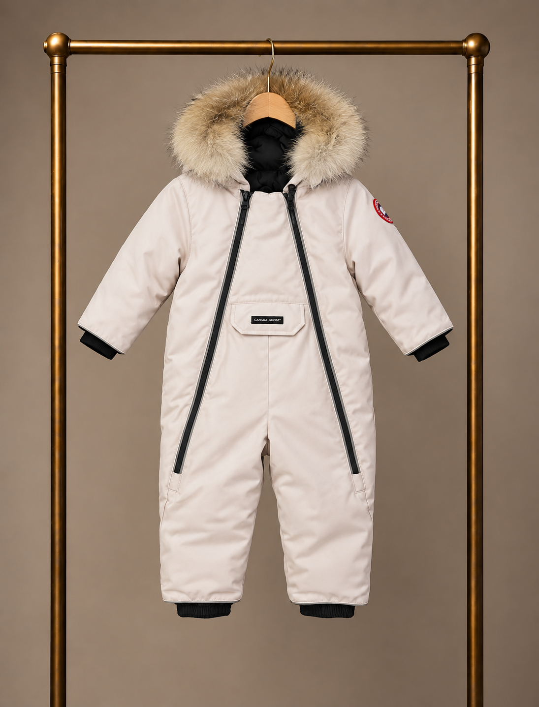 Canada Goose Baby Lamb Snowsuit 6-12 Months 3726