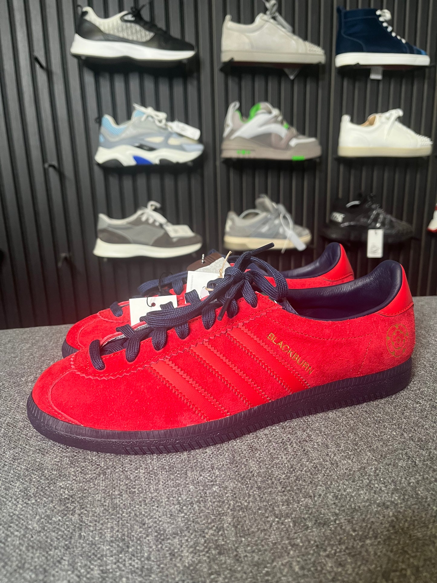 Adidas Blackburn Red UK 8.5 3458