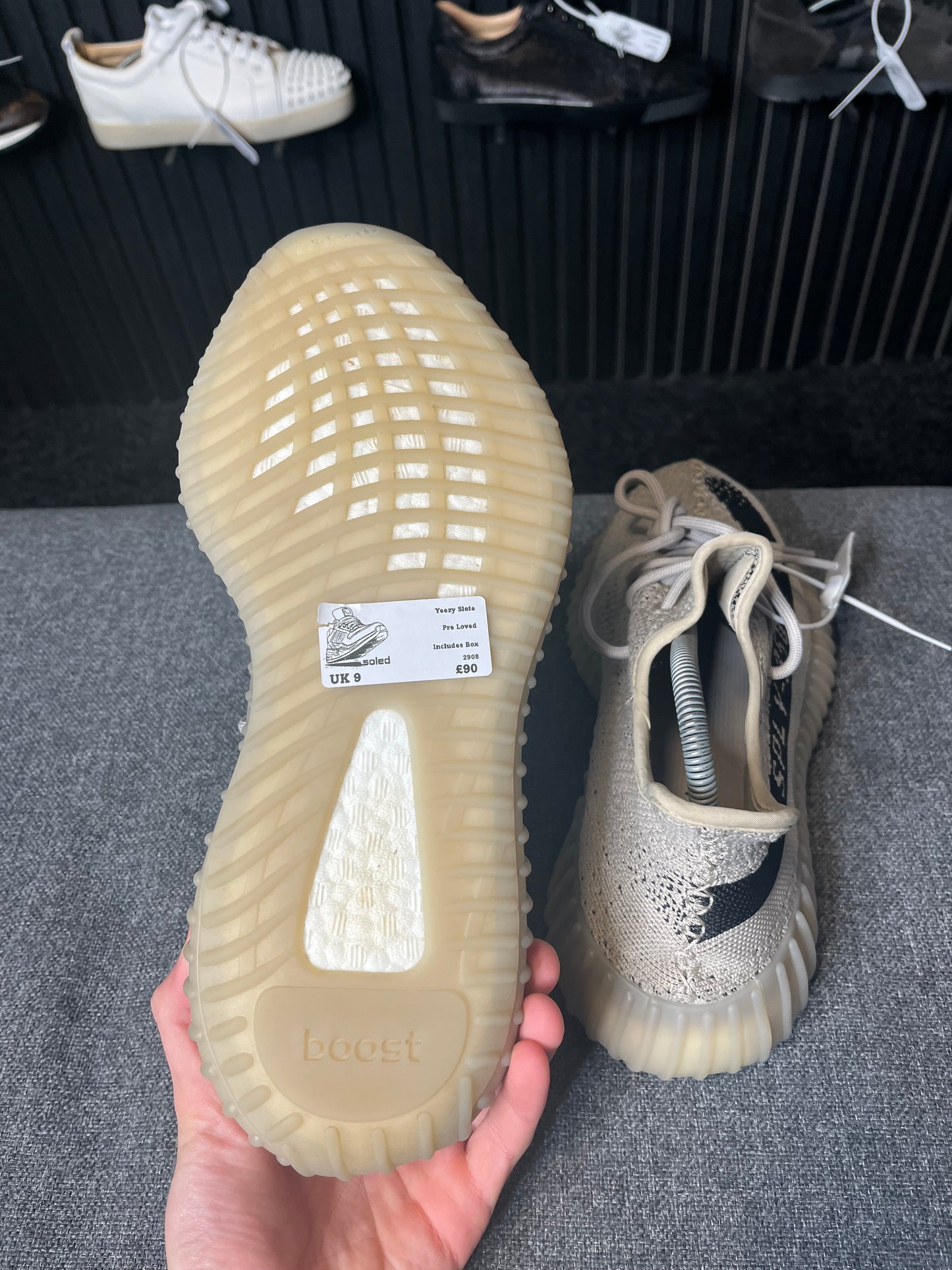 Yeezy 350 Slate UK 9 2908