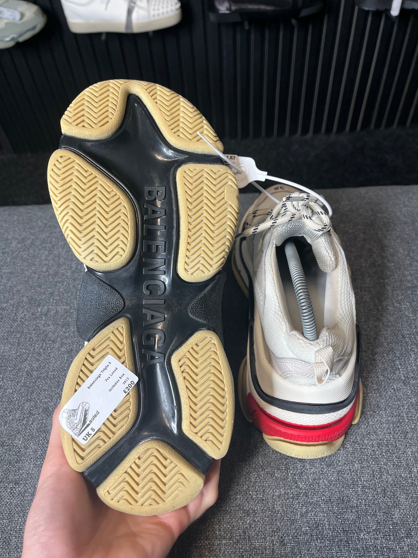 Balenciaga Triple S UK 5 2813