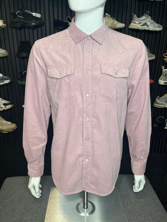 Stussy Overshirt Pink Medium 2923