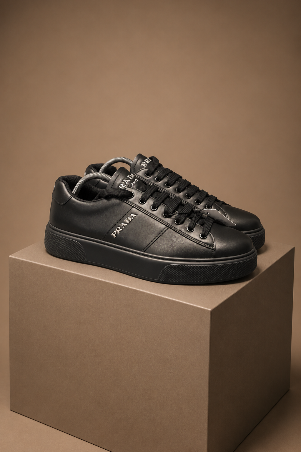 Prada Leather Trainers UK 9.5 3831