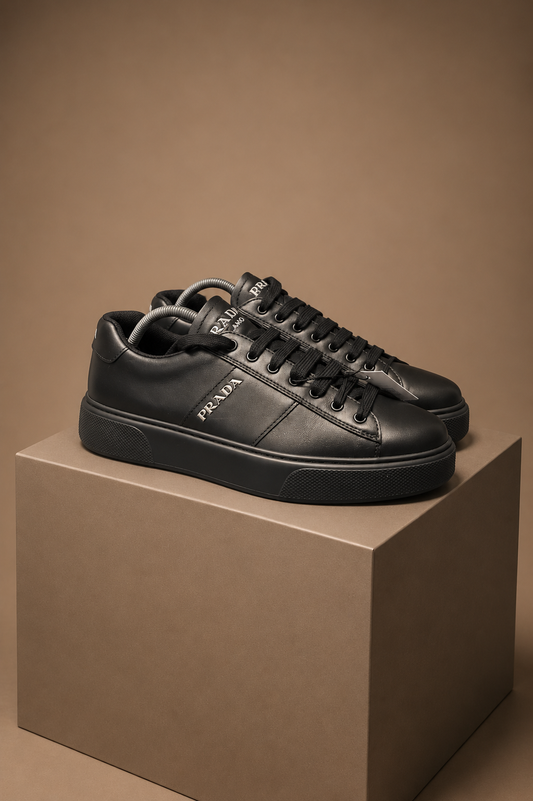 Prada Leather Trainers UK 9.5 3831
