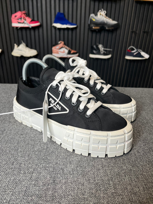 Prada Double Wheel Re-Nylon Black UK5.5 2583