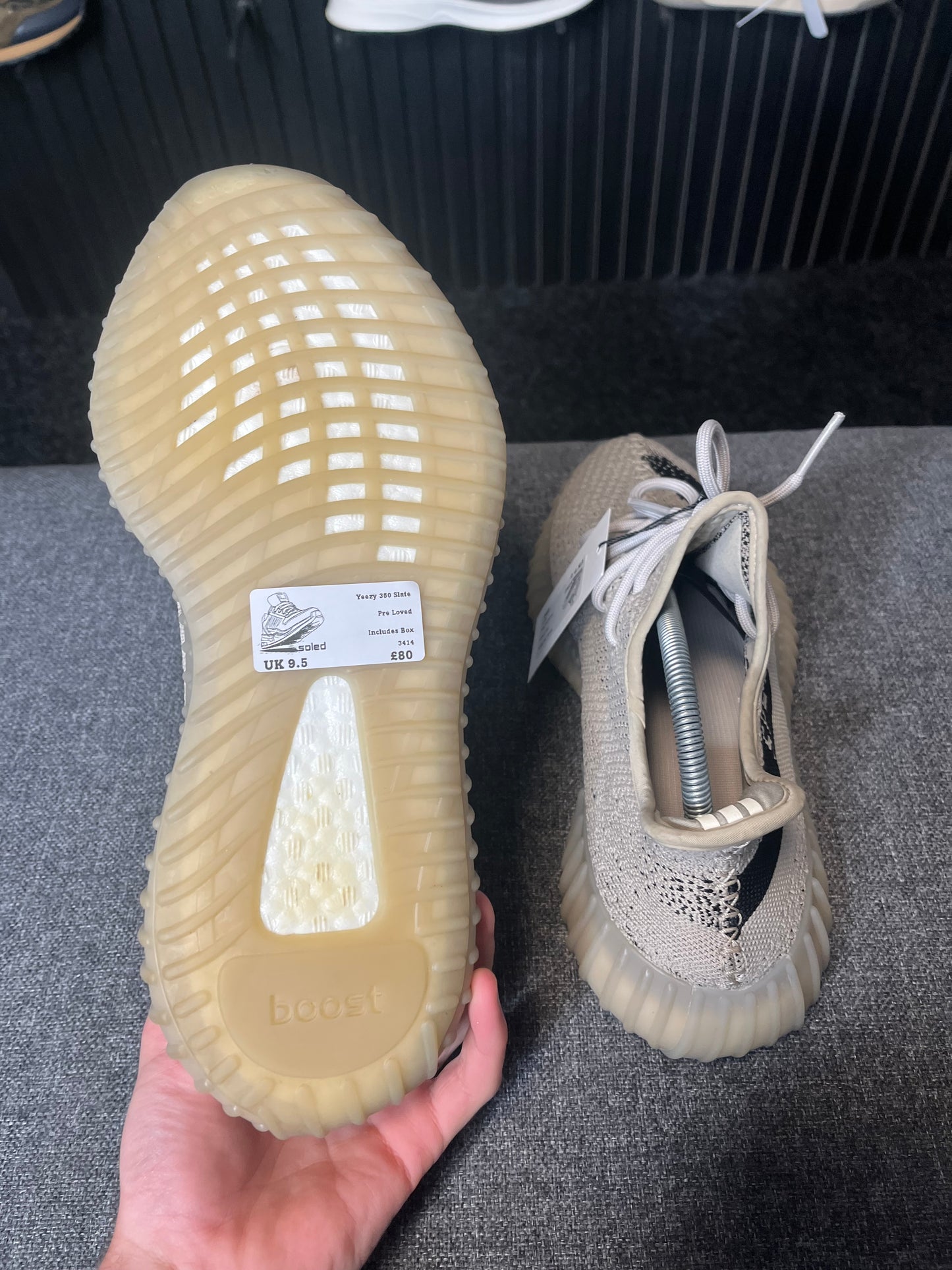 Yeezy 350 Slate UK 9.5 3414