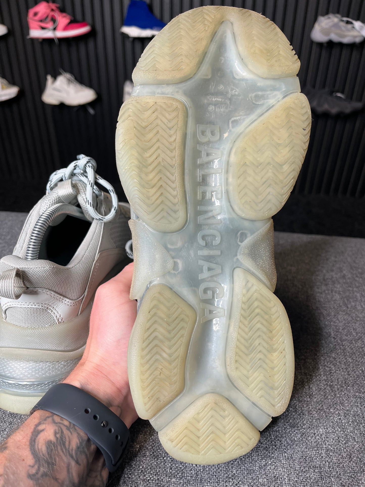 Balenciaga Triple S Grey UK 6 2517