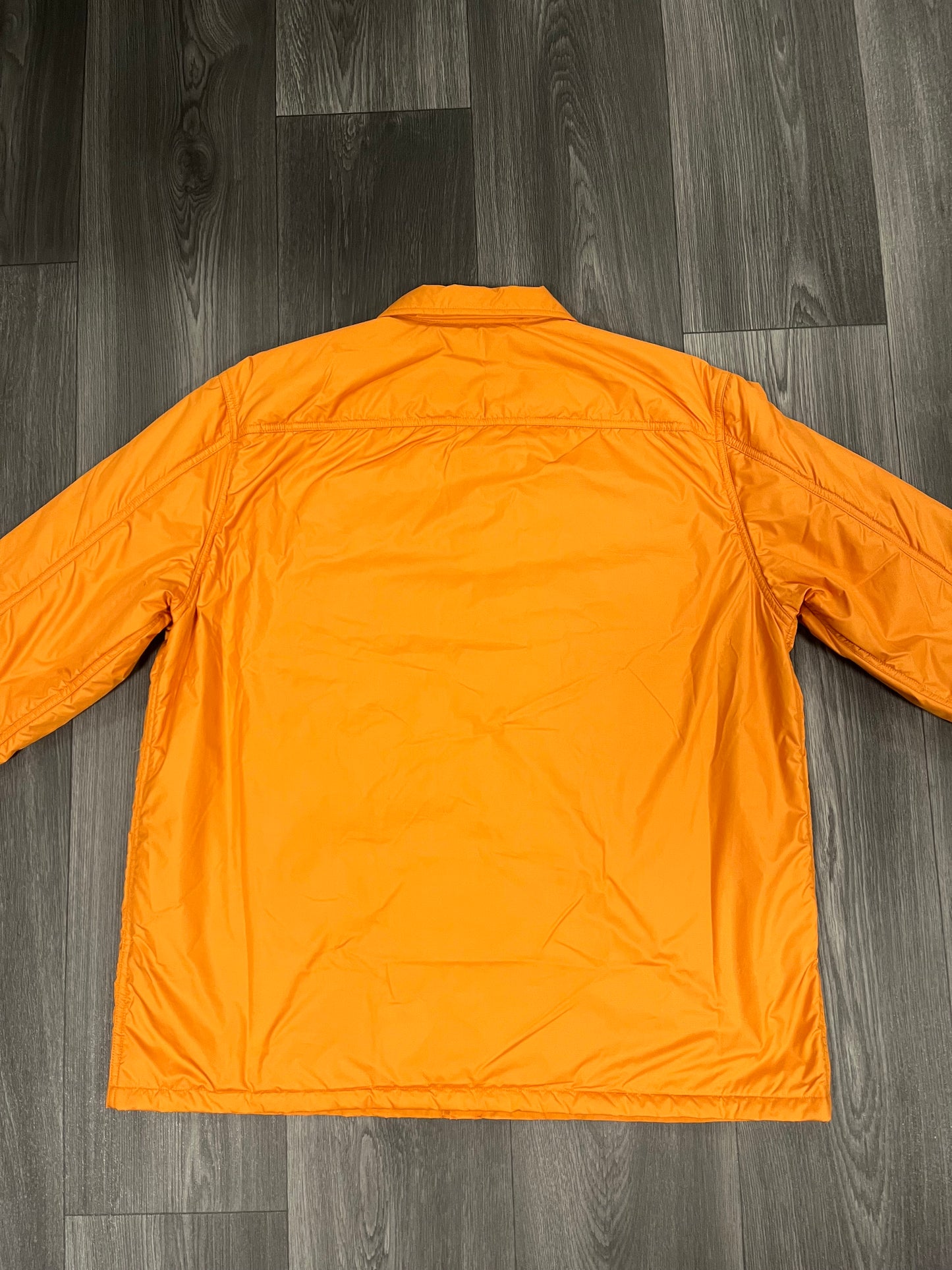 Hugo Boss Lowarm Nylon Overshirt Orange Large 3655
