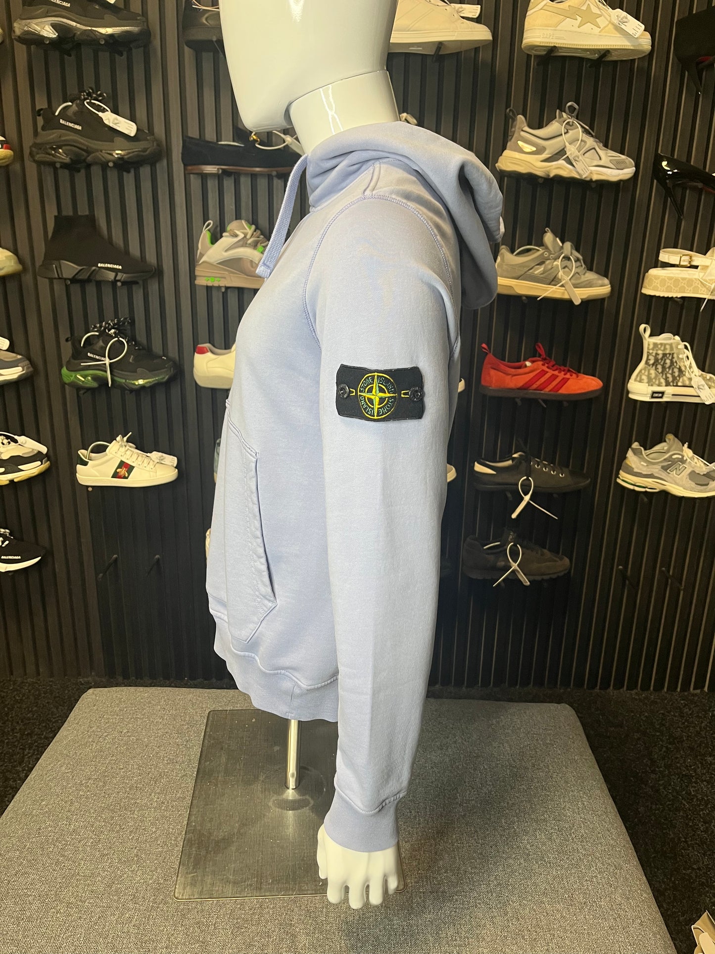 Stone Island Hoodie Light Blue 2862